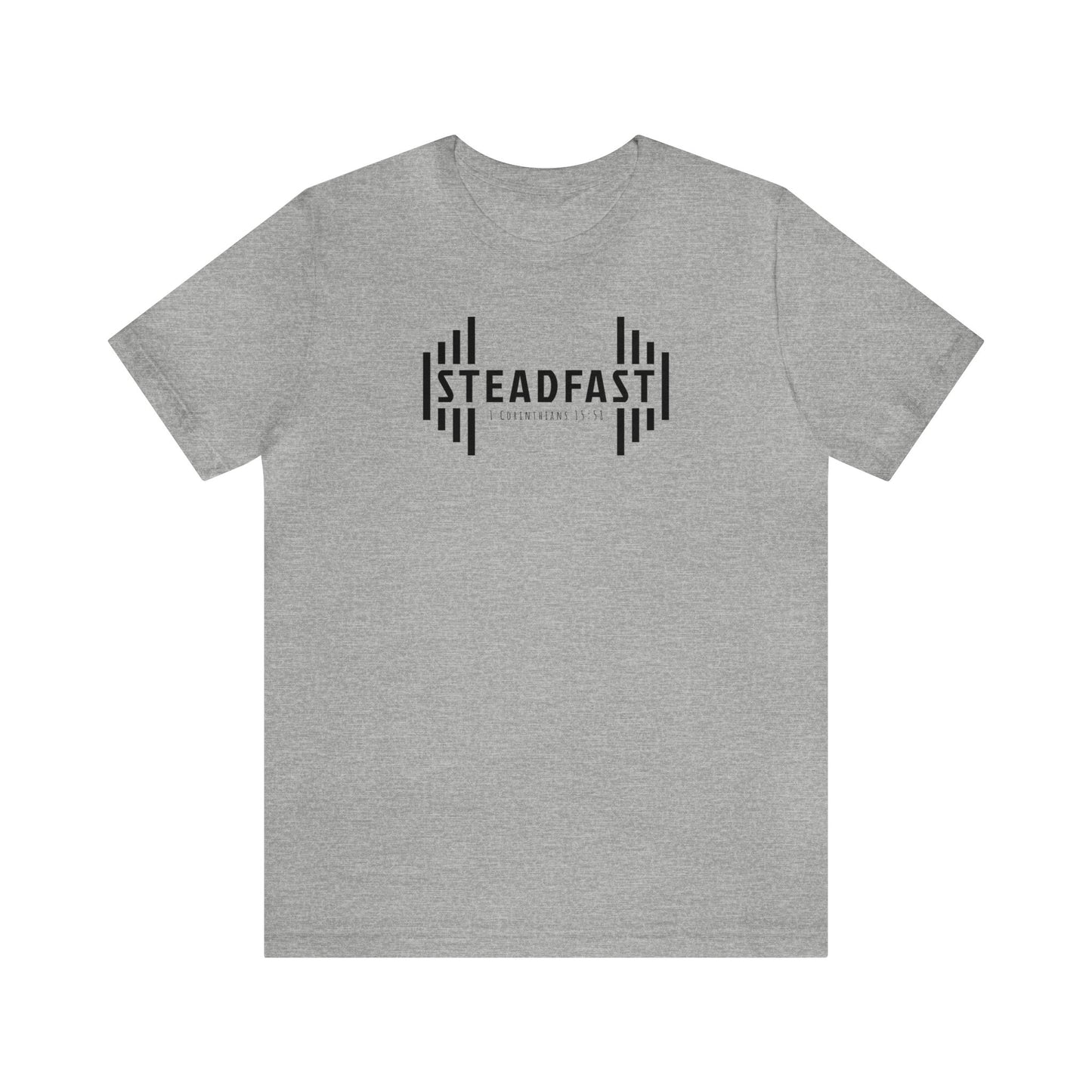 STEADFAST Tee Dark - 1 Corinthians 15:58