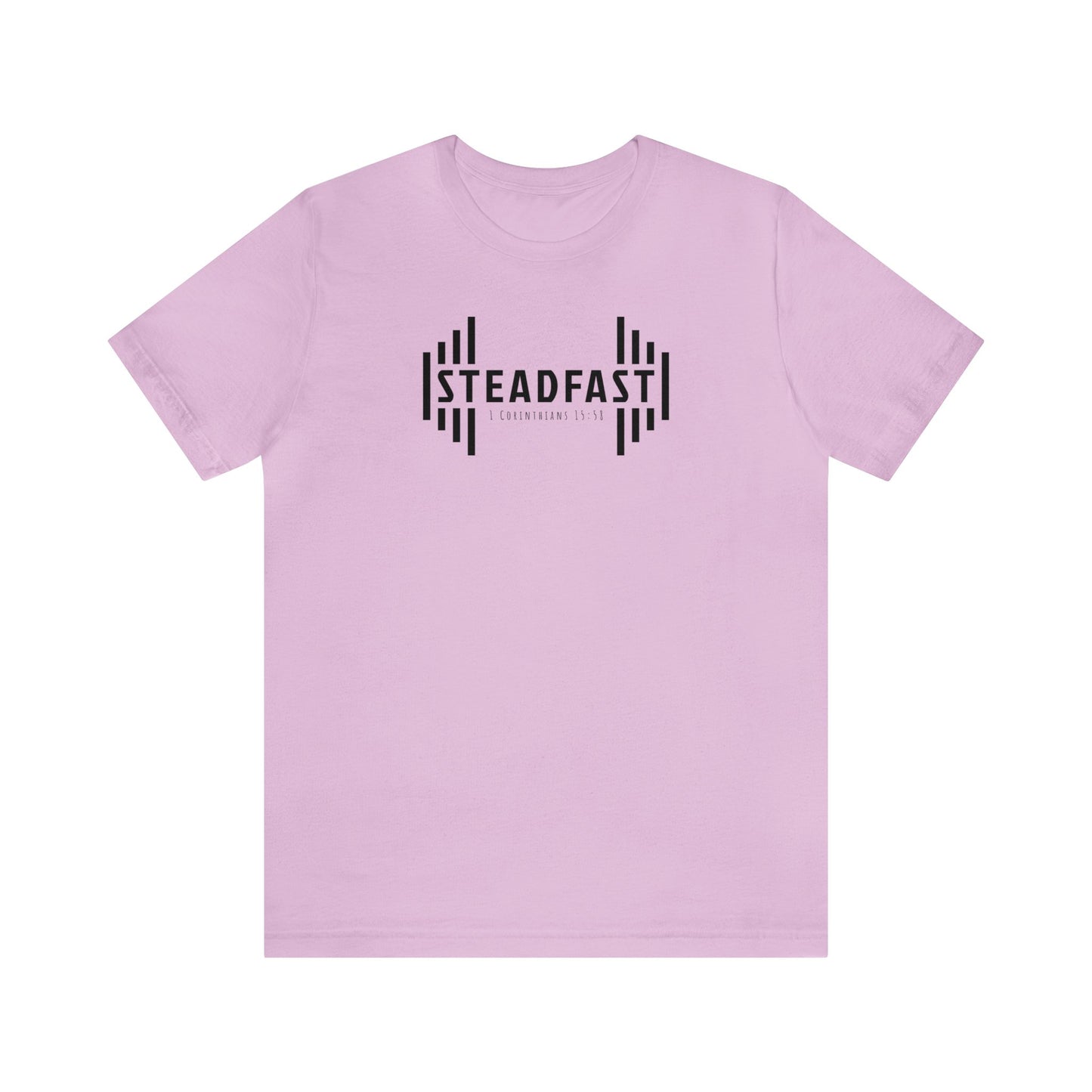 STEADFAST Tee Dark - 1 Corinthians 15:58