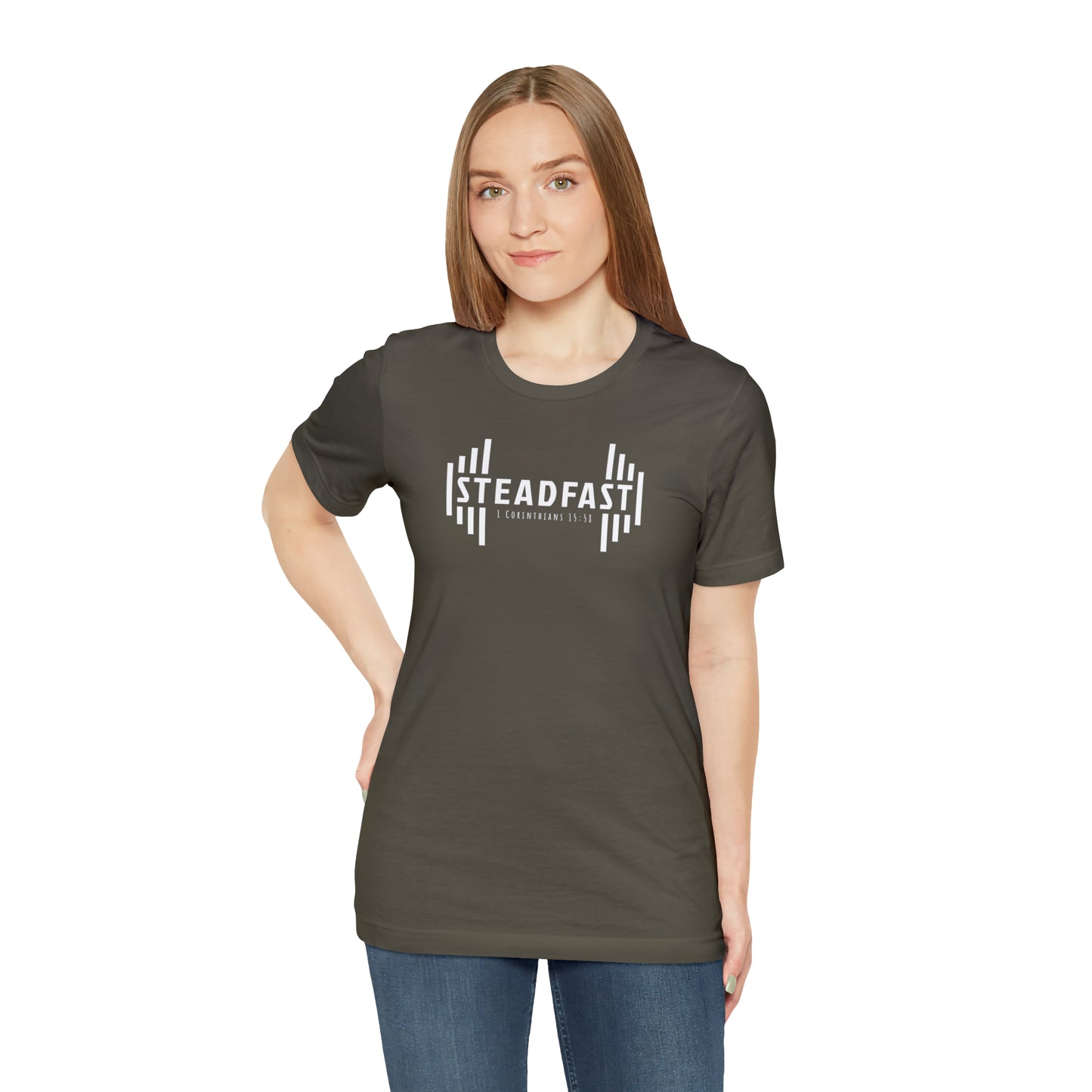 STEADFAST Tee - 1 Corinthians 15:58